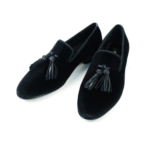 (Astaroth) Velvet tassel shoes
